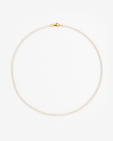 2.5mm Micro Tennis Chain - Gold