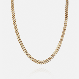 8mm Cuban Chain - Gold