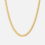 5mm Cuban Chain - Gold