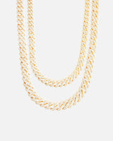 14mm Prong Link Chain Bundle - Gold