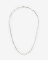 3mm Edge Chain - White Gold