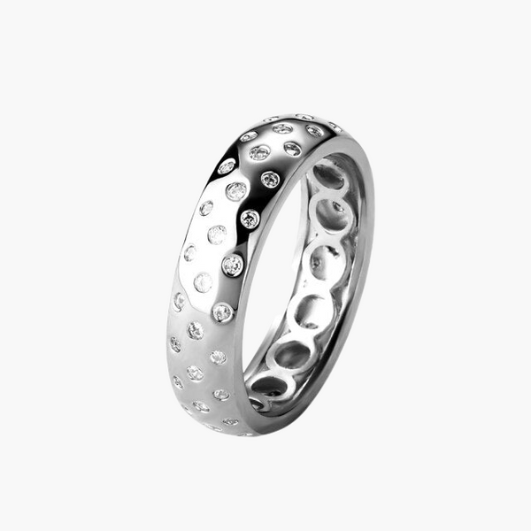 Interstellar Ring – WHITE GOLD