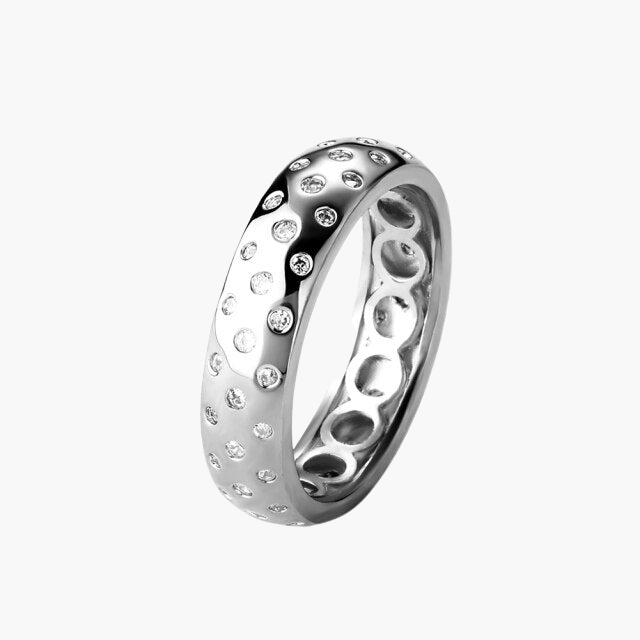 Interstellar Ring – WHITE GOLD