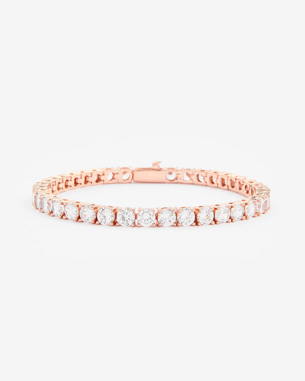 5mm Tennis Bracelet - Rose Gold