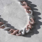 15mm Infinity Diamond Chain - Two Tone