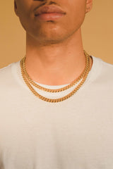 8mm Miami Cuban Chain Bundle - Gold