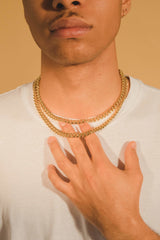 8mm Miami Cuban Chain Bundle - Gold