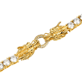 Dragon Eater Tennis Chain - Gold