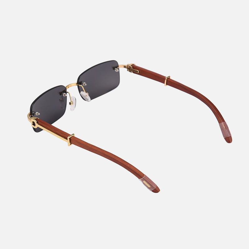 Gambler wood sunglasses