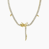 Dragon Eater Tennis Chain - Gold