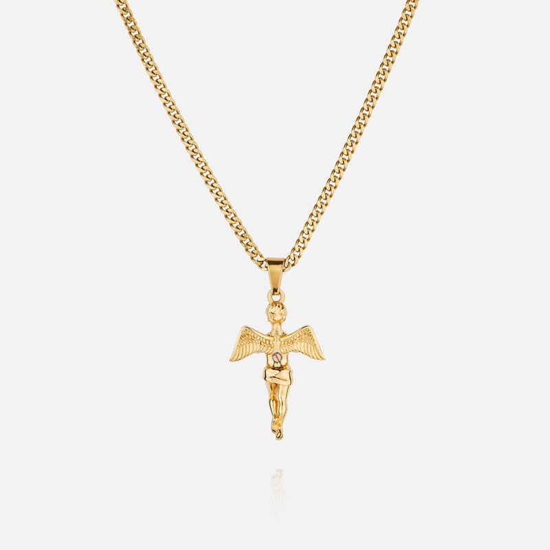 Angel Pendant - Gold