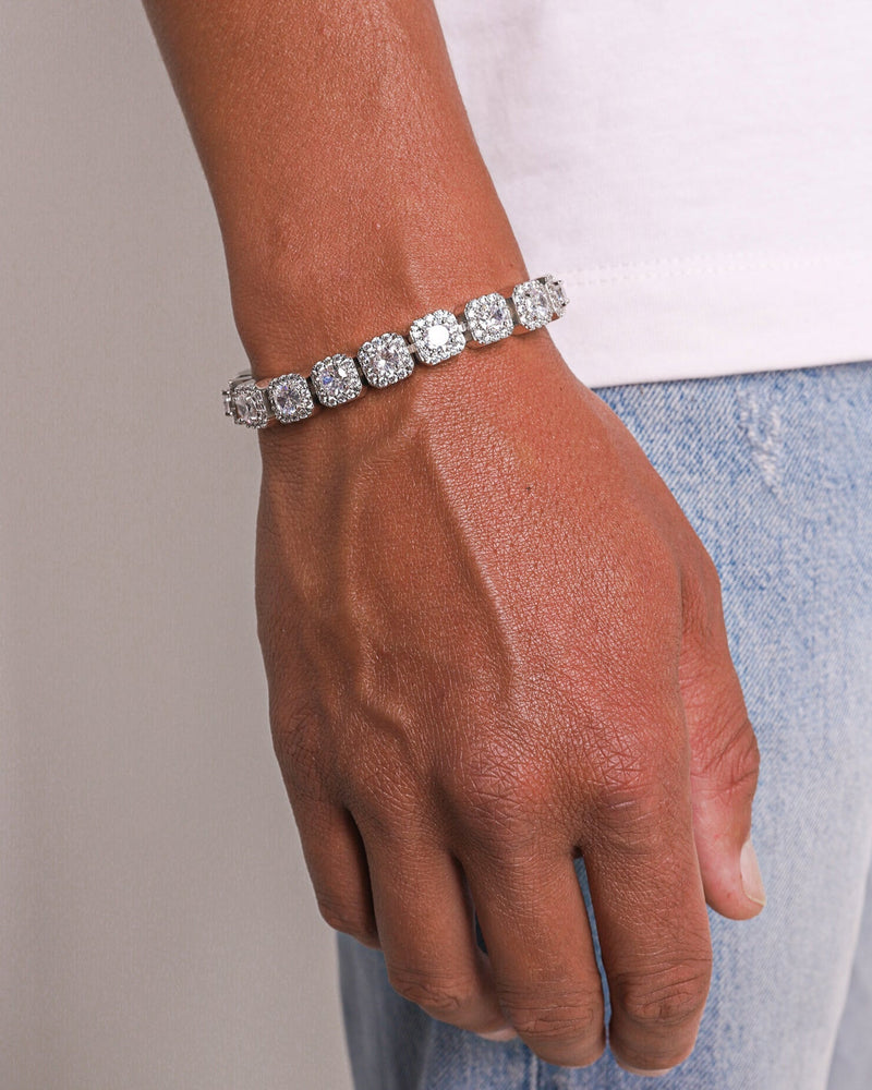 VVS clustered Bracelet - White Gold