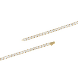 5mm Tennis Chain + Bracelet Bundle - Gold