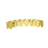 Iced Out Gold Grillz - Gold