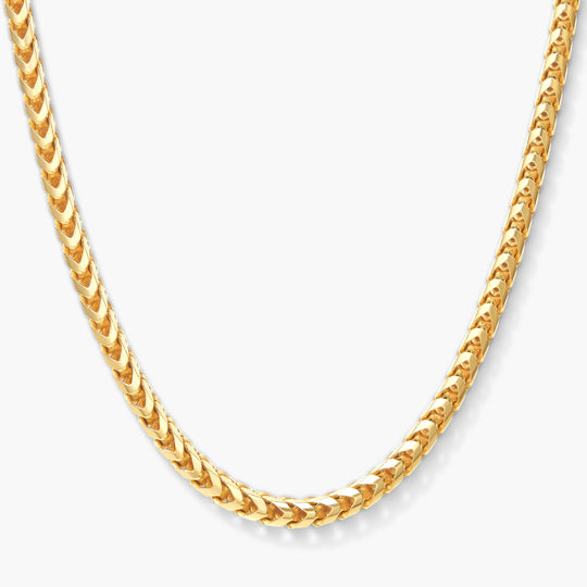 3mm Franco Chain - Gold