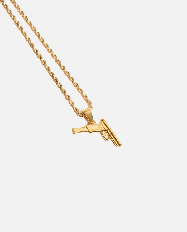 Glock Pendant - Gold