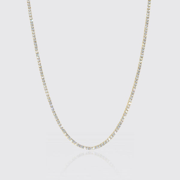 TENNIS CHAIN 3MM - Gold