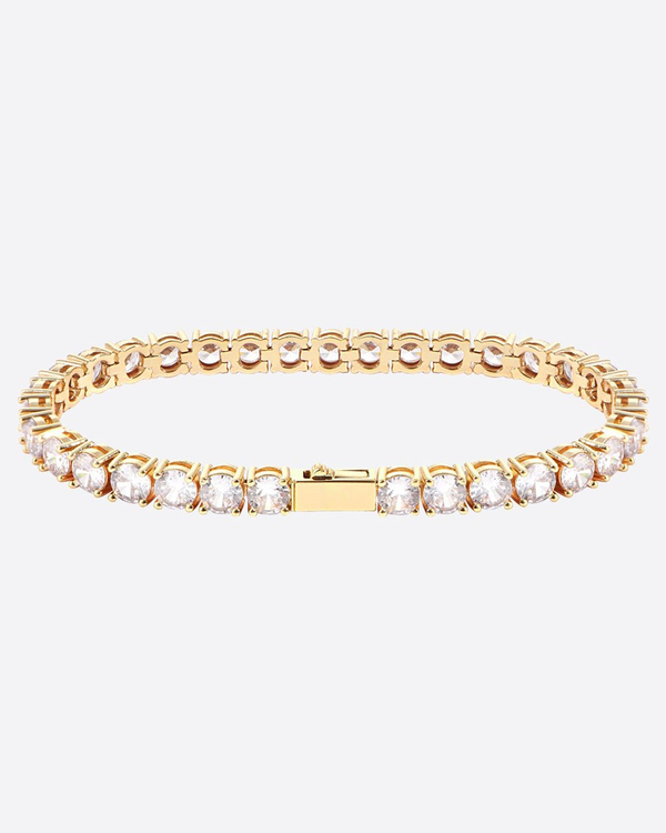 5MM VVS TENNIS bracelet - Gold