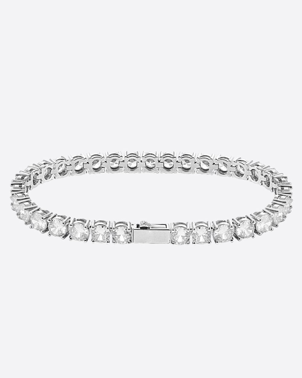 5MM VVS TENNIS bracelet - White Gold